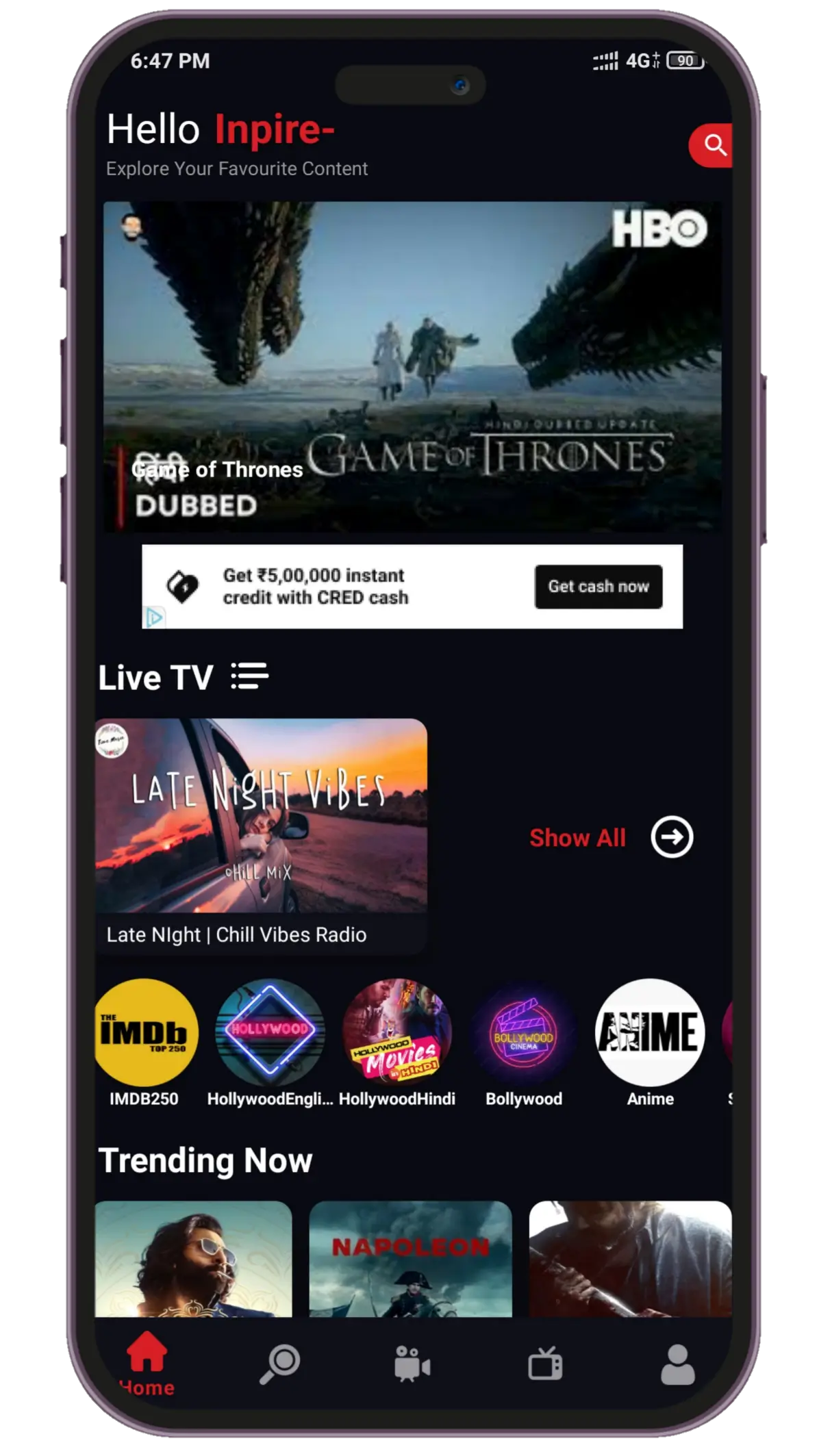 MOVIES HUB Screenshot